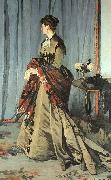 Claude Monet Madame Gaudibert oil